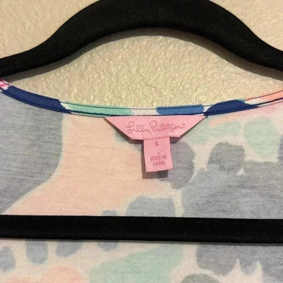 Lilly Pulitzer Ariana Ocean Jewels Asymmetrical Hem Dress - Picture 5 of 6